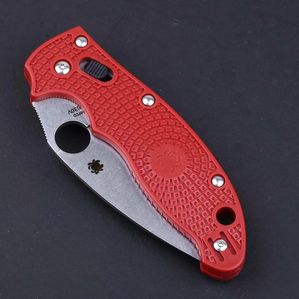 Cuchillo Plegable de Bolsillo Táctico de Supervivencia Rojo Manix 2 Mango de Nylon Súper Ligero Regalo Foto 4 de 4