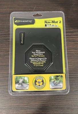 Bracketron Nav-Mat 2 Universal Non-Slip Dashboard Mounting Mat UFM-444-BL