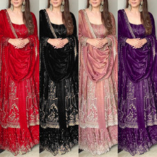 Party Indian Designer Pakistani Salwar Wear ReadyMade Dress Women Wedding Suit