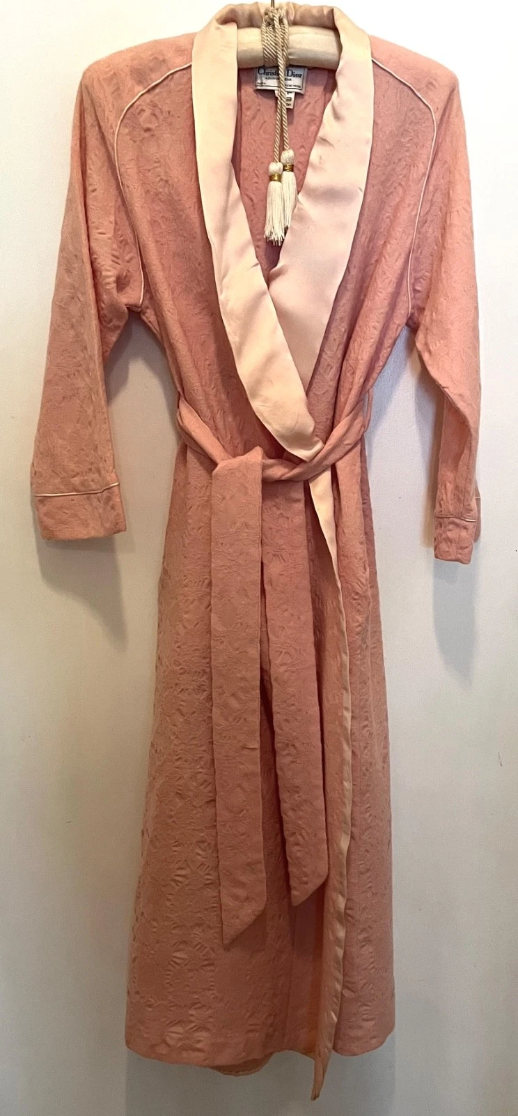 ABITO VINTAGE CHALIS DIOR LANA E RASO ROSA MEDICINE MARCUS M