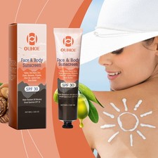 Mineral Face Sunscreen with Zinc Oxide SPF 30, Moisturizing Non-greasy
