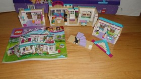 Lego friends Stephanies House 41314 Incomplete with Box and Manual