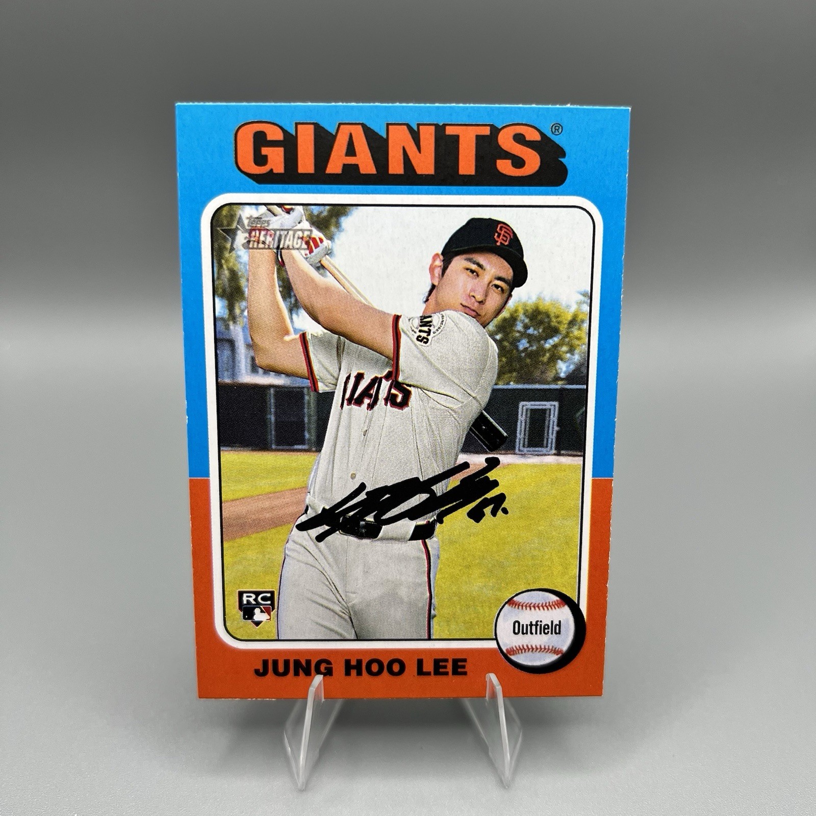 2024 Topps Heritage High Number #545 Jung Hoo Lee RC