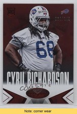 2014 Certified Red /249 Cyril Richardson #114 READ 0l2