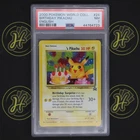 Birthday Pikachu 24 World Collection 2000 Black Star Promo Pokémon Card NM PSA 7