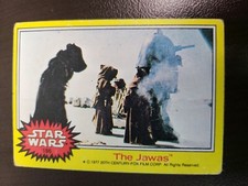 1977 Topps Star Wars Series 3 Yellow Card #186 The Jawas