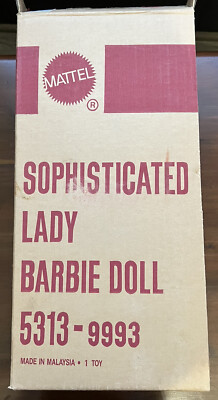 Barbie Silkstone 5313 Sophisticated Lady 1965 – Reproduction 1990 En Boîte, Mattel