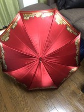 BURBERRY London Genuine Made in Aurora Luxury Umbrella Multicolo Vintage 1