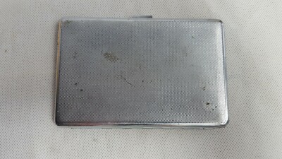 Vintage Silva Chrome Emu Brand Cigarette Case