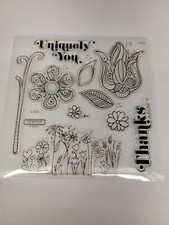 CTMH - A Flowering Bunch - S1306 Stamp Of The Month NEW Close To My Heart