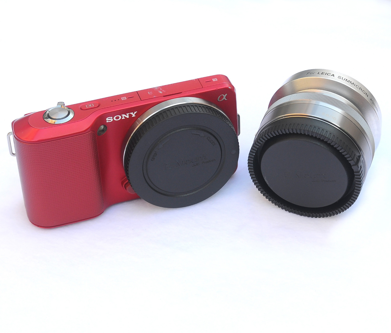 Lens Rear Caps and Body Caps for Sony EMount A6500 A6300 A6000 a5000