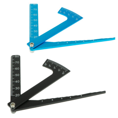 Camber Gauge 3 in 1 Ride Height Gauge Tool Scale Adjustable Ruler For Rc Car Hsp
