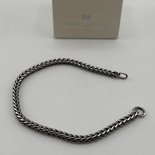 Authentic Trollbeads Sterling Silver 925 LAA Bracelet   -Choose Size-   NEW!