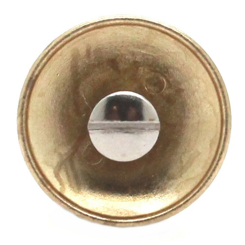 US Logo Concho Brass Screw Back 1-1/4" 75105-01 - Picture 3 of 3