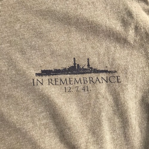 Pacchetto camicia Til Valhalla Project da uomo taglia M memoria Pearl Harbor grigio oliva - Foto 8 di 11