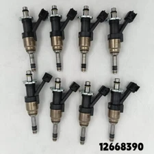 8X Original GM 12668390 Fuel Injectors For 14-19 Chevrolet GMC 1500 5.3L FJ1217