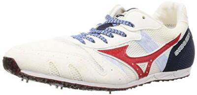 Mizuno Track & Field Spike CHRONO DIST 7 U1GA2003 White / red