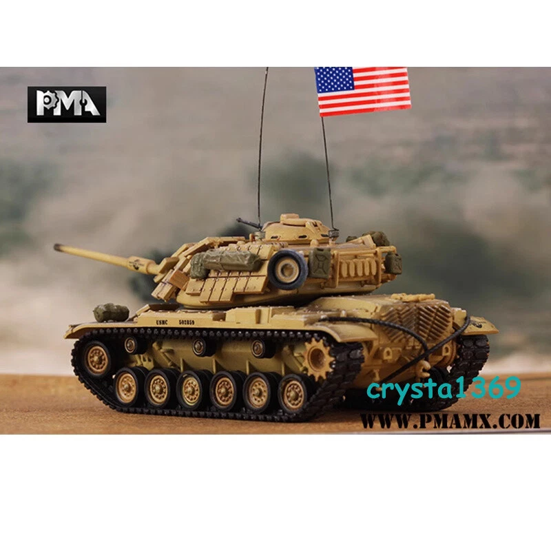 1/72 US. M60A1 RISE WITH EBA GULF WAR 1990 Reactive Armored Tank Model Collect - Image 3 of 4