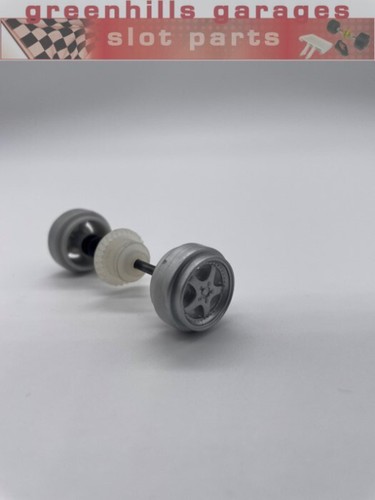 Greenhills SCX Mitsubishi Lancer EVO VIII Hinterachse & Räder - gebraucht - P8521