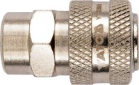 Yato YT-2393 Druckluftkupplung 1/4 Zoll Schnellkupplung Stecknippel