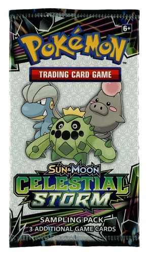 pokemon celestial storm booster pack Sun & Moon Box Some ride the storm Celestial Storm Booster Pack