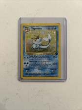 Pokémon TCG Vaporeon Jungle 12/64 Holo Unlimited Holo Rare
