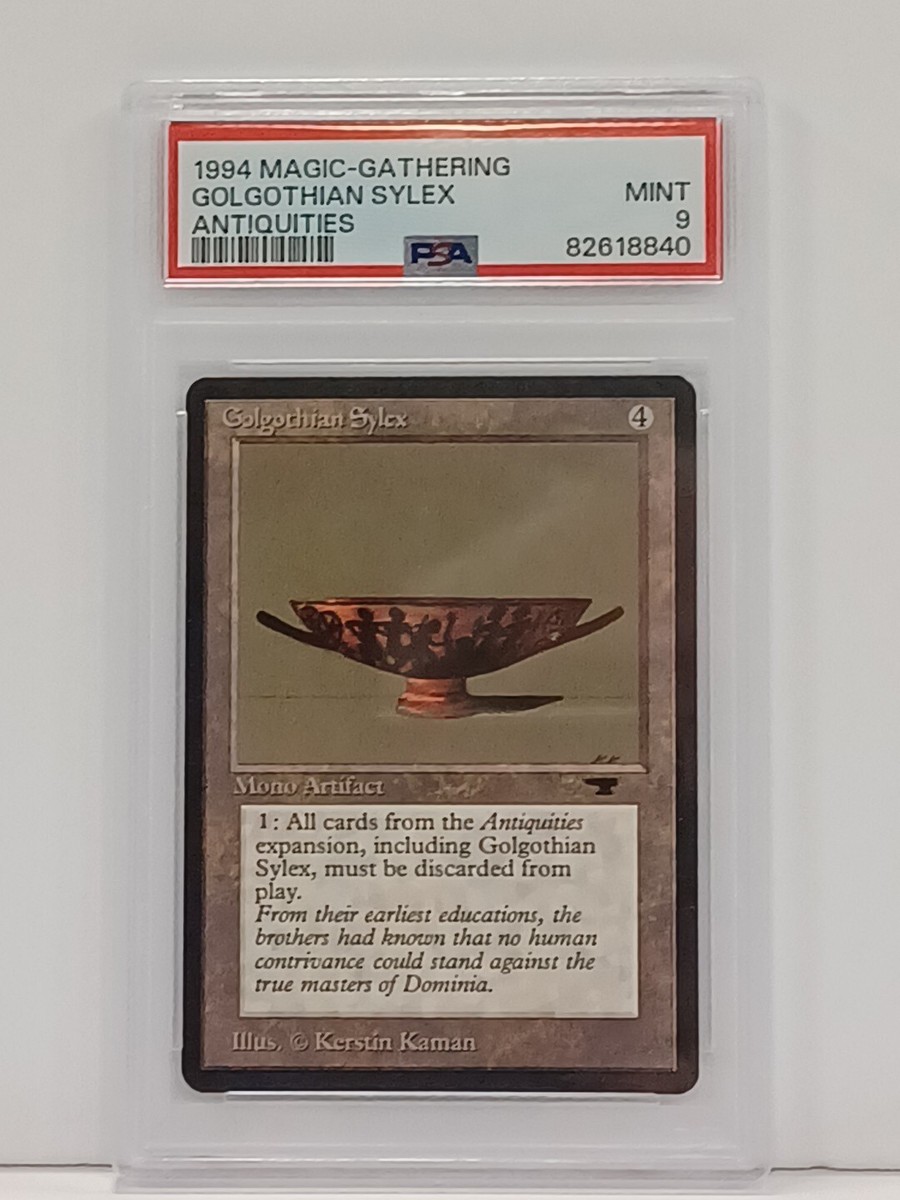 MTG　Golgothian Sylex　アンティキティ　英語 NM Golgothian Sylex | Antiquities | Star City Games