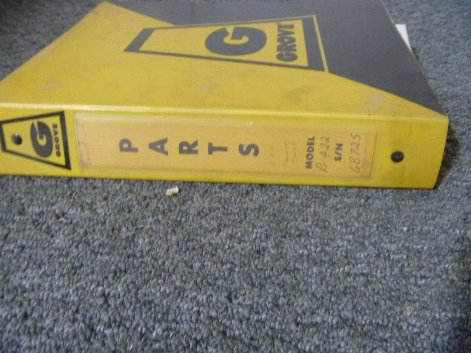 Grove RT422 Rough Terrain Crane Parts Catalog Manual Book | eBay