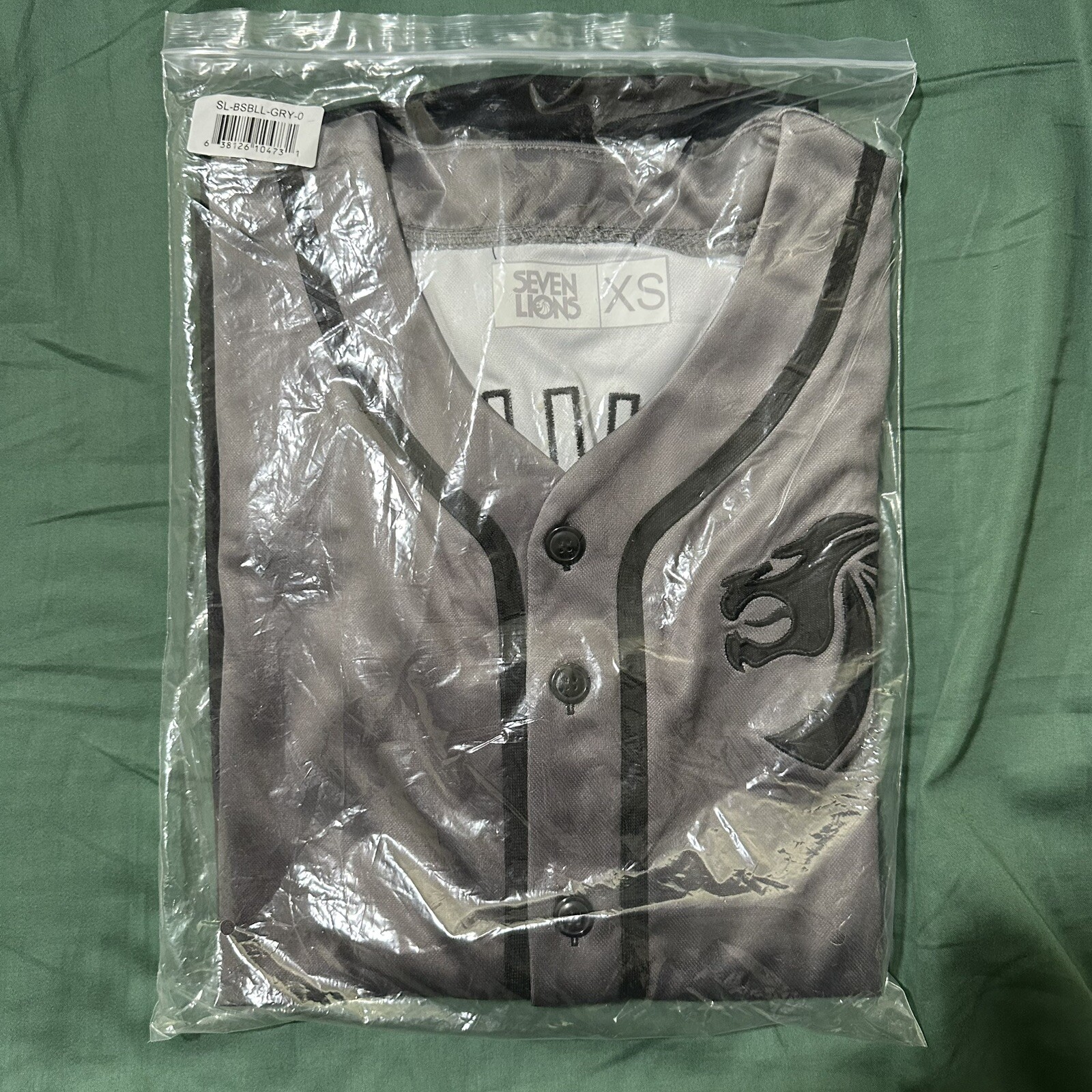 Silver Baseball Jersey