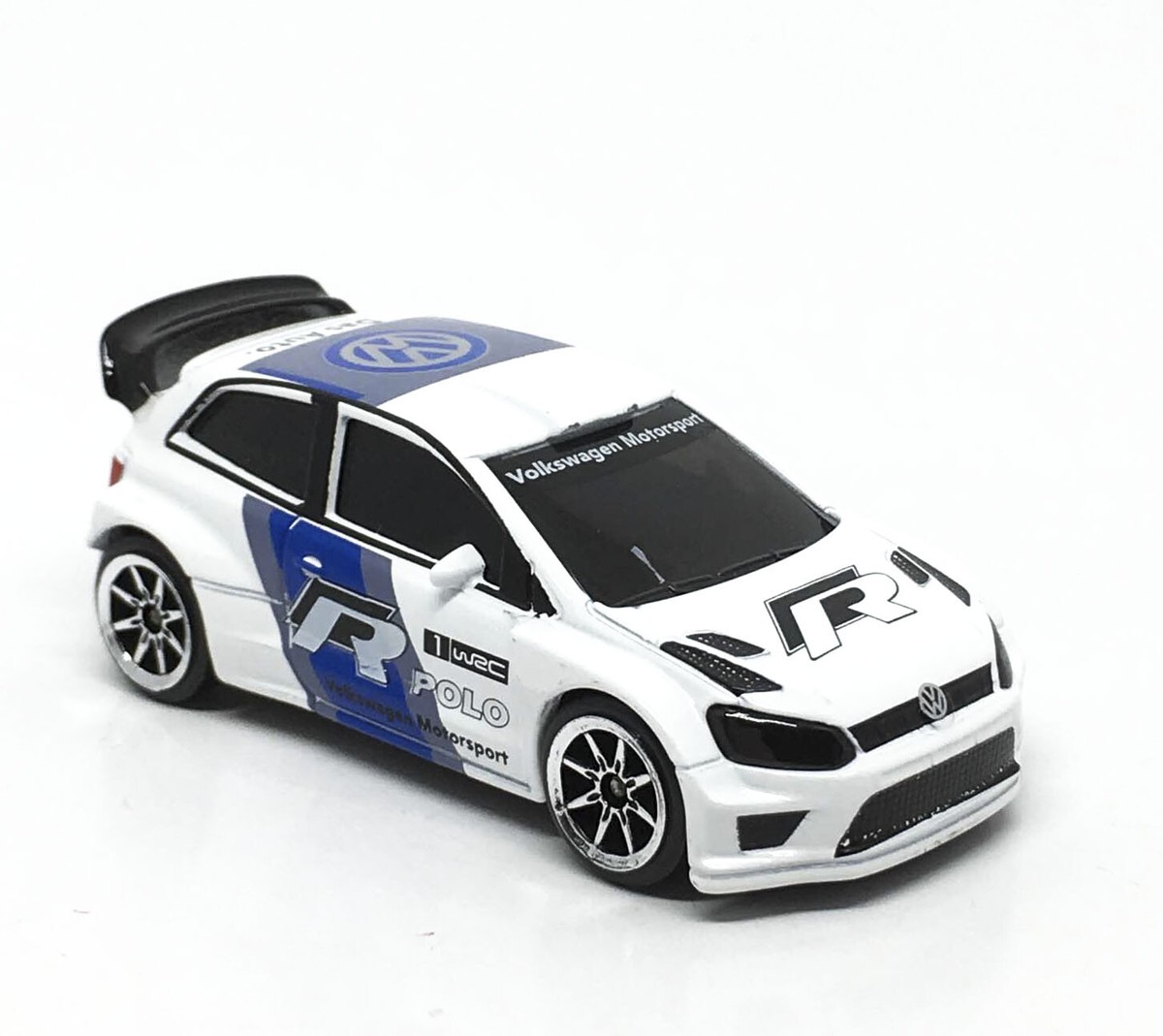 Majorette Volkswagen Polo R WRC White (Smoked Window) 1/57 (3