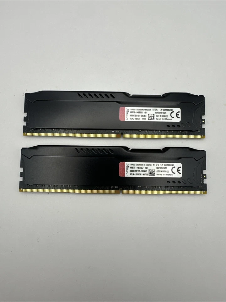 Hyper X Fury 8GB (4GBx2) RAM DDR4-2133MHz 1.2V HX421C14FBK2/8  HX421C14FB/4 - Image 2 of 4