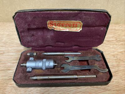 Vintage Starrett No. 124 Innenmessschraube 2-5'' #3