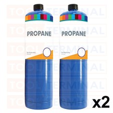 2Pk Propane Gas 400g Bottle Disposable Cylinder plumbers blow torch jet burner