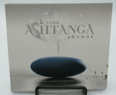 YOGA ASHTANGA LOUNGE 2-DISC MUSIC CD SET, 24 V/S RELAX & MEDITATION TRACKS, MX