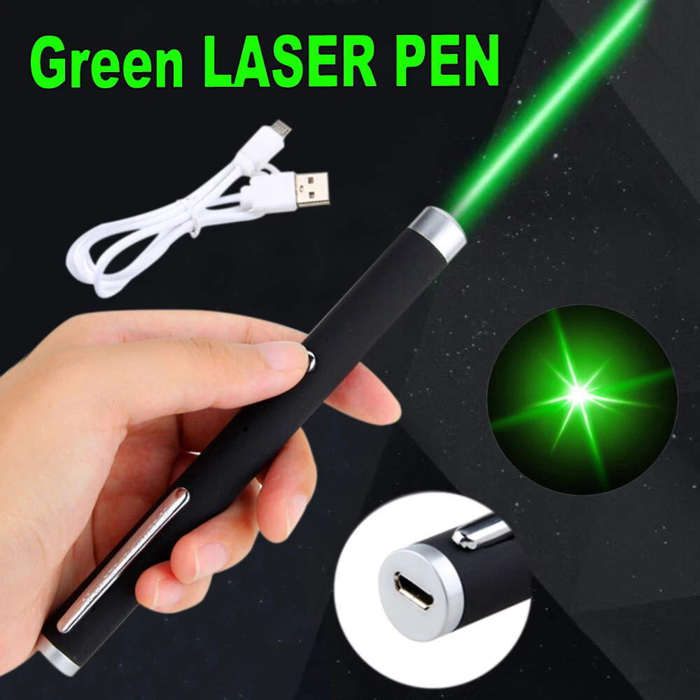 USB Rechargeable Green Laser Pointer