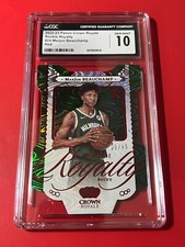 2022-23 Crown Royale Marjon Beauchamp RC Red Die Cut /49 Rookie SP CGC 10 GEM