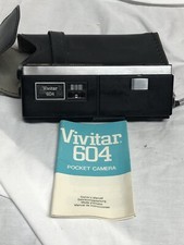 Vivitar 604 Vintage Film Camera w/ Case