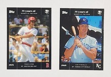 2022 Topps MLB Rookie of the Year 75th Anniversary Baseball Cards Checklist 27