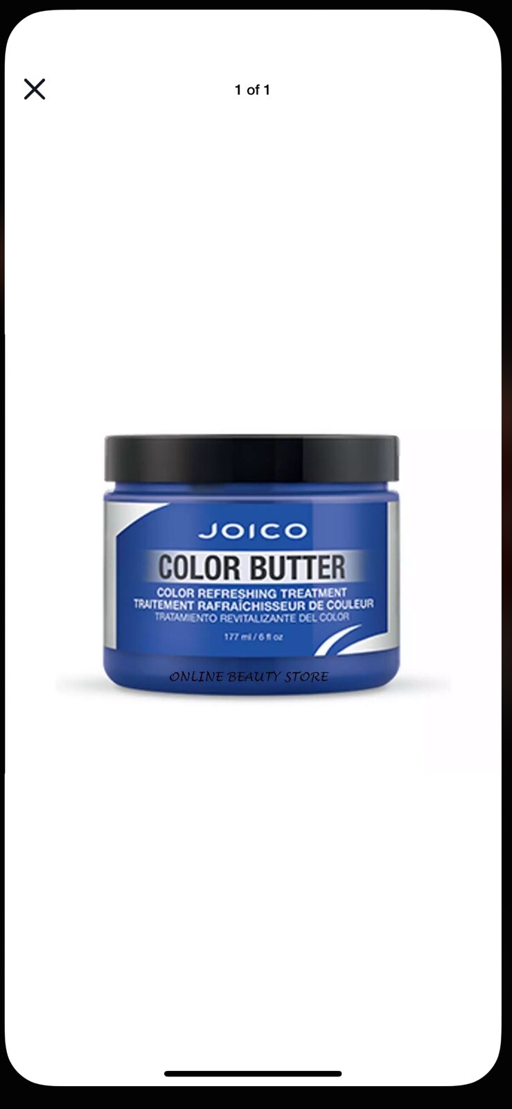 Joico Color Intensity Color Butter Blue 6 oz