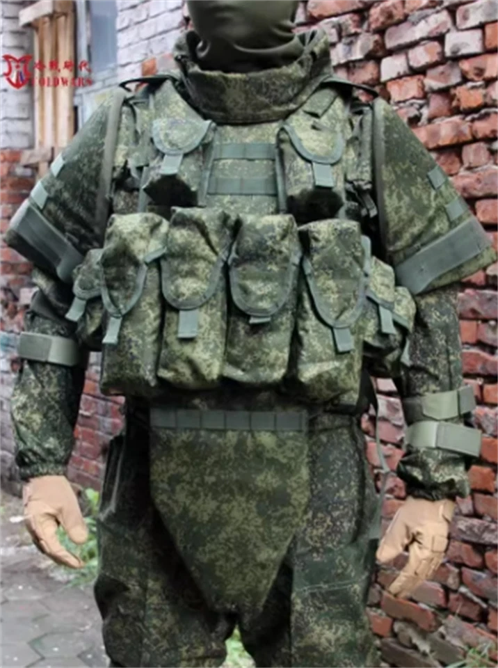 Replica Russian 6b45 Tactical Vest Combat Gear Shoulder/Crotch Protective Set - Image 4 of 4