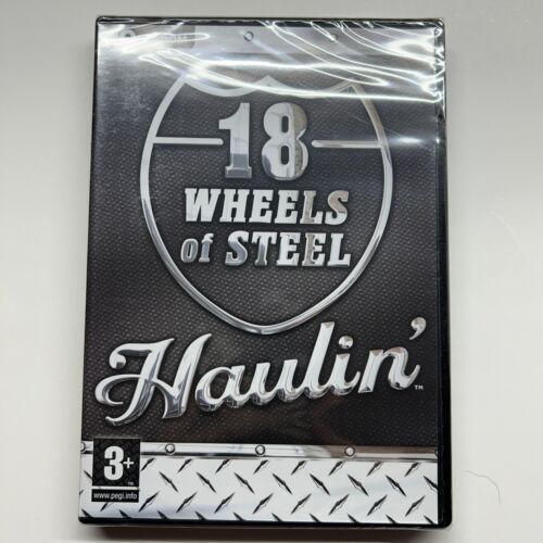 18 Wheels of Steel Haulin PC CD ROM Neu und versiegelt 2006 Wechselgeräte und Anhänger - Bild 1 von 7