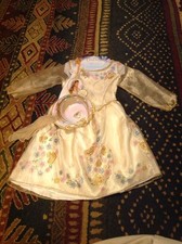 New Disney Cinderella. Ella's Wedding Dress Set. Dress, Headpiece, Ring. 4-6X