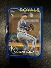 2024 Topps Royal Blue #425 Anthony Veneziano Kansas City Royals