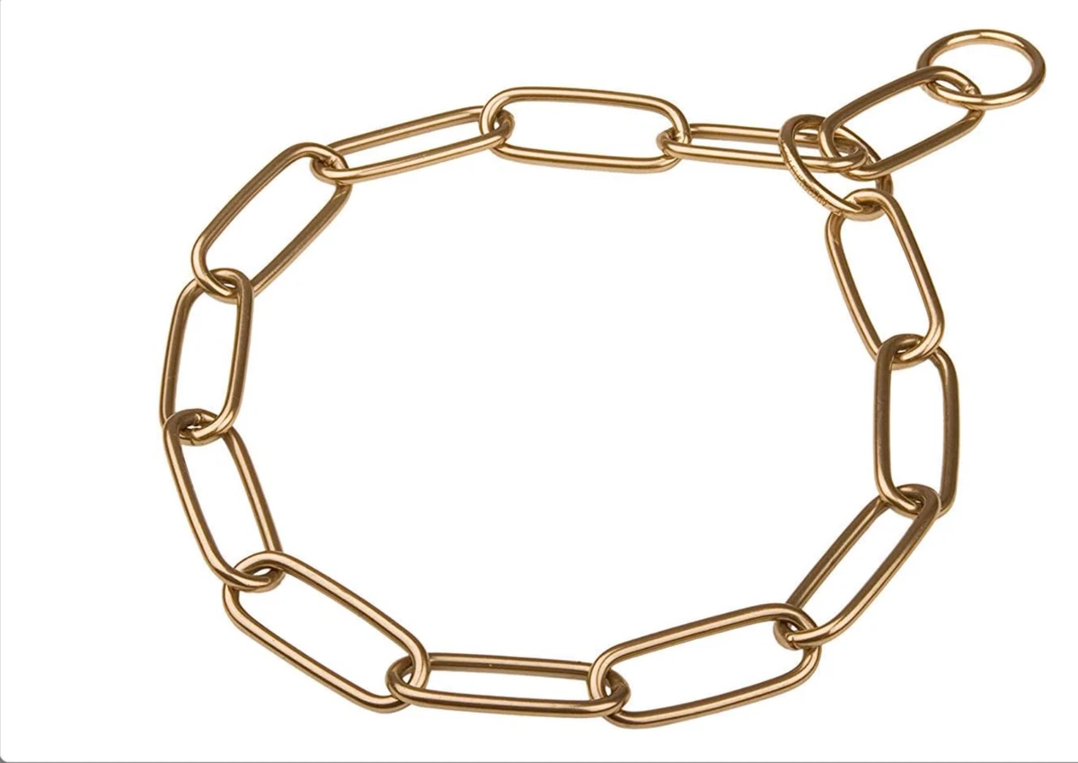 Hypoallergenic prong clearance collar
