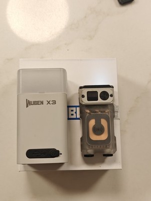 Parts Only Not Working Wuben X3 Flashlight With Charging Dock LED As Is