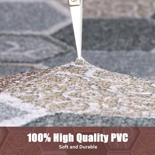 Shower Mat Non-Slip, 24x16 Inch Soft Comfort Bath Mat with Drainage Holes, PV... - Bild 5 von 8