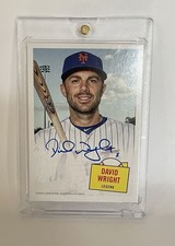 2023 Topps Archives David Wright 1957 Topps Hit Stars Auto #57HS-DW ON CARD SP🔥