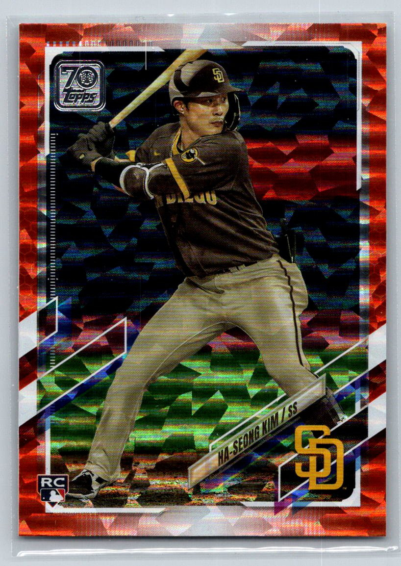 2021 Topps #398 Ha-Seong Kim Orange #/299