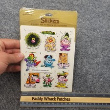 Vintage 1983 Hallmark Sticker Sheet Grodies 4 Sheets Sealed