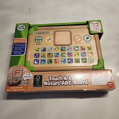LeapFrog Touch and Learn Nature ABC Board Green